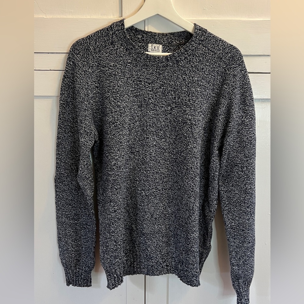 Like new Save Khaki blue melange sweater